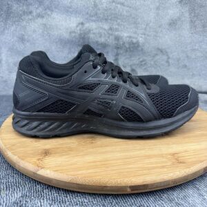 Asics Running Shoes Womens Size 8.5 Black Mesh Athletic Sneakers Gym 1012A151